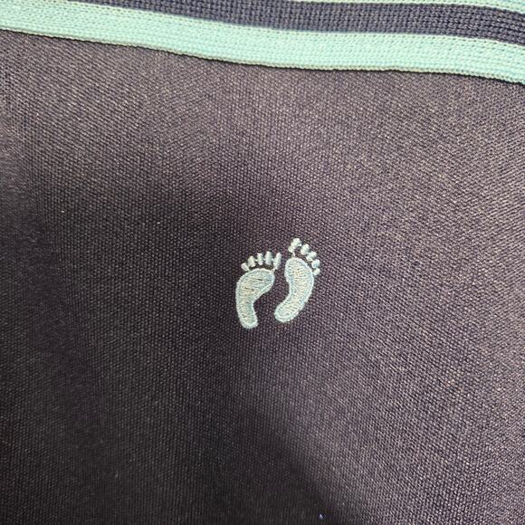 Vintage 90's Hang Ten Full Zip Track Warm Up Jacket Stripe Blue Men's Large - Picture 3 of 5